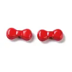 Spray Painted Alloy Beads
