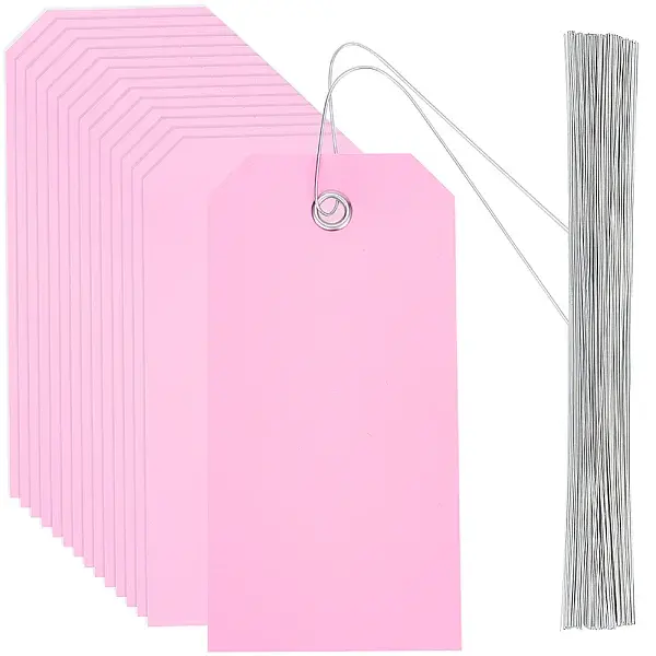 Rectangle 100Pcs Plasitc Big Pendants