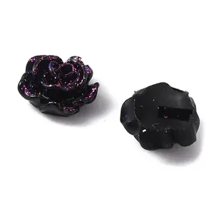 Camellia Resin Cabochons