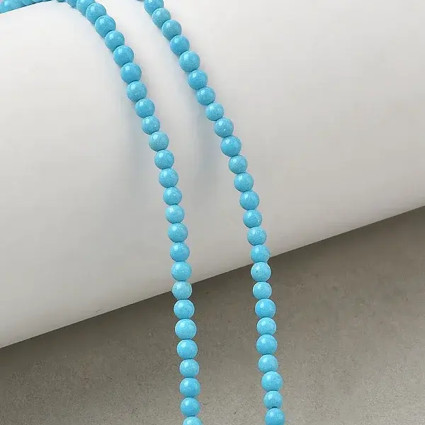 Synthetic Turquoise Beads Strands