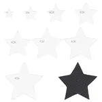 8Pcs 8 Styles Acrylic Sheets