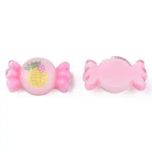Printed Translucent Epoxy Resin Cabochons