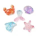 Marine Animal Transparent Resin Cabochons