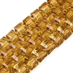 Transparent Glass Beads Strands