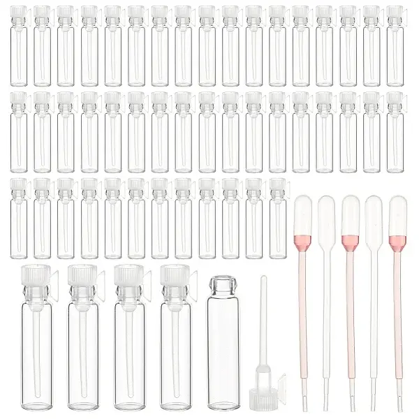150Pcs Glass Refillable Perfume Bottles