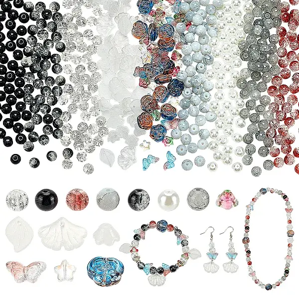 DIY Glass Beads Making Findings Kits