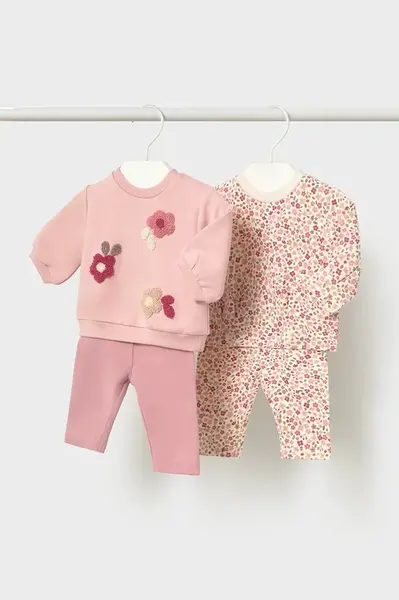 Mayoral Newborn set kojenecký bavlněný s elastanem