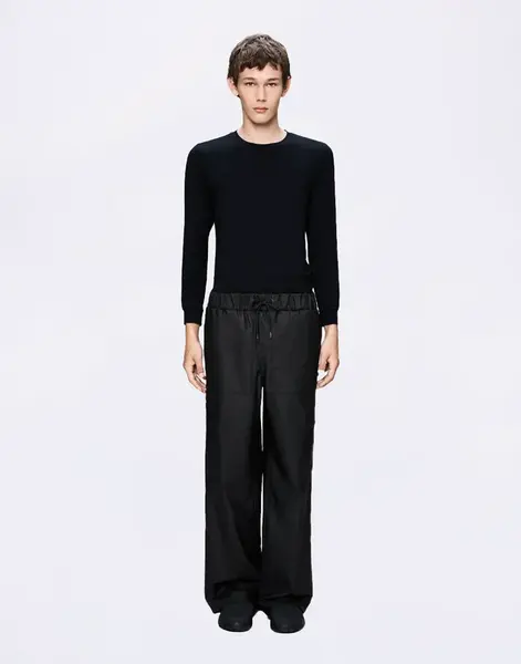 Rains Cargo Rain Pants Wide 01 Black S