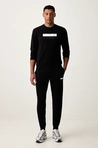 EA7 Emporio Armani tepláková pánska bavlnená