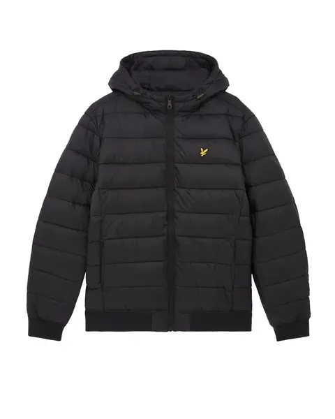 Lyle & Scott Prechodná bunda  čierna