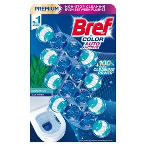 Bref Color Auto Active eucalyptus WC blok 4x50 g