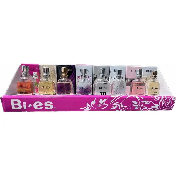 BI-ES 15ml DISPLAY 64 ks + 8 testerov