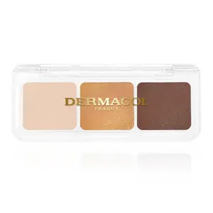Dermacol Paletka očných tieňov č. 3 GOLDEN SANDS
