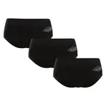 3PACK dámske nohavičky Lee Cooper čierné (PO41174) M
