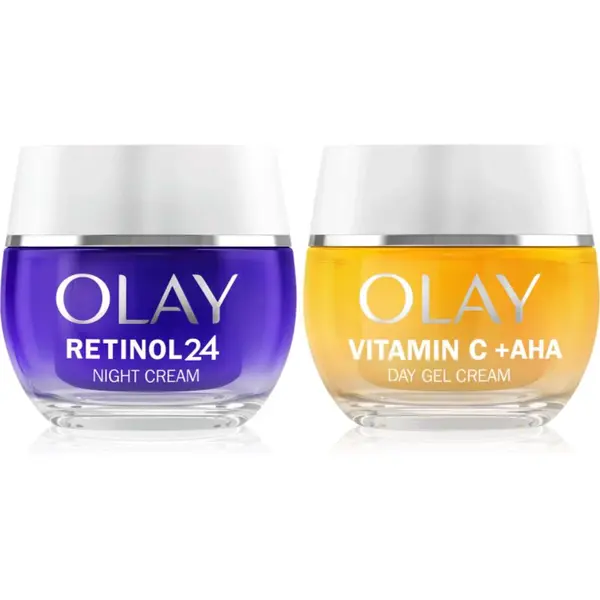 Olay Retinol 24 & Vitamin C + AHA sada pro péči o pleť