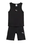PUMA Set 'Ess'  čierna / biela