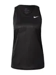 NIKE Športový top  čierna / biela