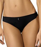 Tanga Carla / S - černá