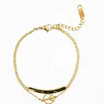 Gold plated bracelet Yups dbi0471. R06
