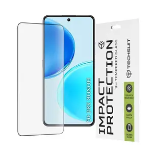 Techsuit 111D Tvrzené sklo, Honor X8d, černé