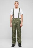 Olivový Thermal Dungarees