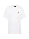 Lyle & Scott Tričko  žltá / čierna / biela