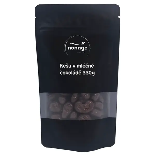 NONAGE Kešu v mléčné čokoládě 330 g
