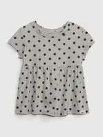 GAP Dětský vzorovaný top - Holky