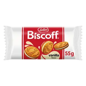 BISCOFF Sušienky plnené krémom s vanilkovou príchuťou 55 g