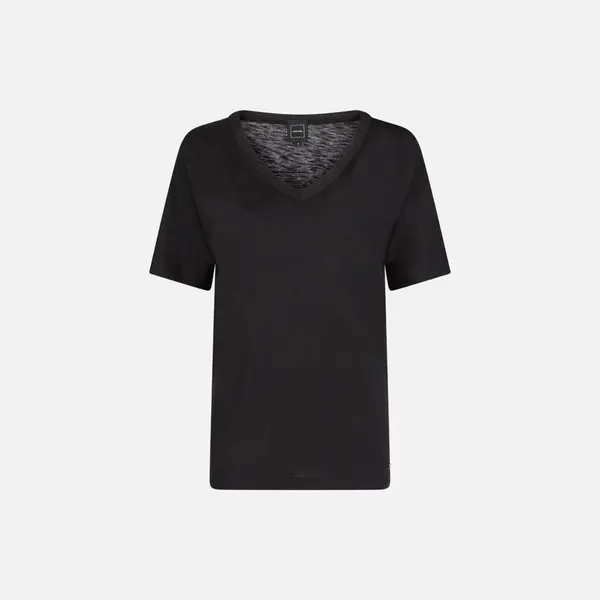 Černé dámské tričko Geox T-Shirt - Dámské