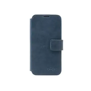 Kožené pouzdro typu kniha FIXED ProFit pro Samsung Galaxy A36 5G, modrá