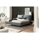 MID.YOU ČALOUNĚNÁ POSTEL, 180/200 cm, petrolej