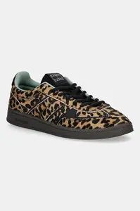 Kožené tenisky Tommy Jeans THE GREENWICH EDGE LEOPARD