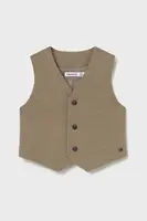 Dětská vesta Mayoral hnědá barva, 2349