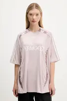 Tričko adidas Originals Ovzd Jersey dámské, růžová barva, KE9793