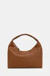 Kožená kabelka Answear.LAB hnědá barva
