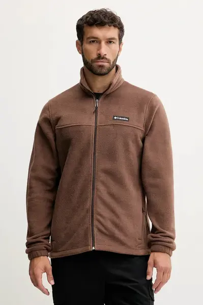 Sportovní mikina Columbia Steens Mountain 2.0 modrá barva, hladká, 1476671