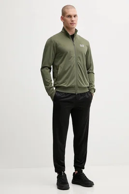 Tepláková souprava EA7 Emporio Armani pánská, černá barva, PJHCZ.8NPV65