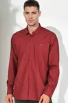 G925 DEWBERRY MEN'S SHIRT-BURGUNDY