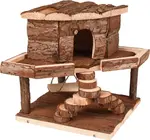 Flamingo vícepatrový dřevěný dům pro hlodavce Hansy 1 ks