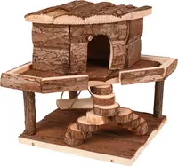 Flamingo vícepatrový dřevěný dům pro hlodavce Hansy 1 ks