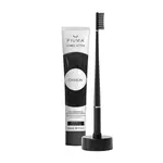 Piuma Dárkový set na péči o zuby s aktivním uhlím 4 ks Perfect Black