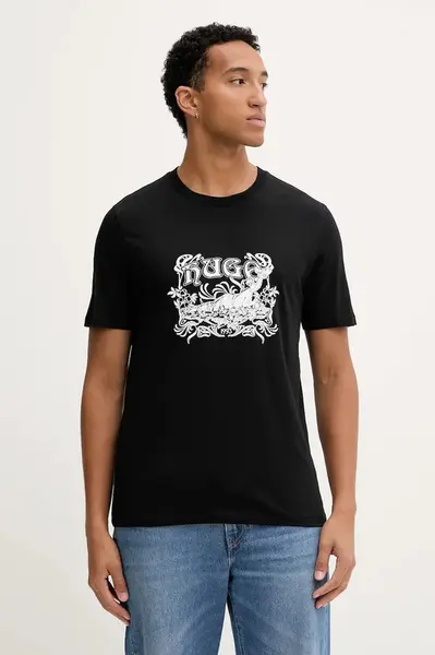 Bavlněné tričko HUGO Diwom