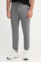 Bavlněné tepláky BOSS Orange Sestart modrá barva