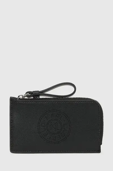 Kožená peněženka Karl Lagerfeld K/CIRCLE