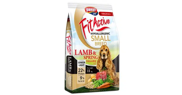 FitActive Originals Small Senior Light Hypoallergenic suché krmivo pro psy - jehněčí s jarní zeleninou 11 kg