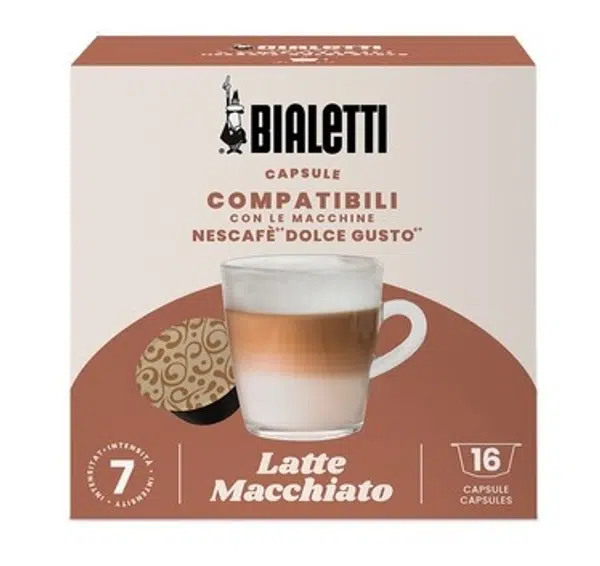 Kapsle Bialetti Dolce Gusto® Latte Macchiato 16 ks