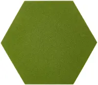 Pyramid Hexagon Green