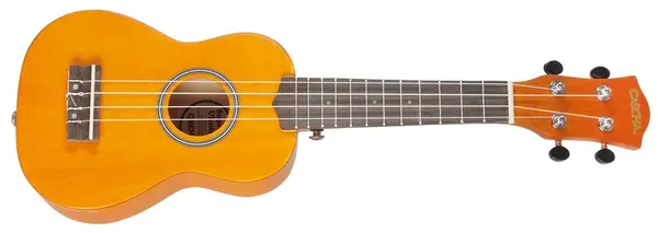 Cascha HH 3973 Soprano Ukulele Bundle Yellow