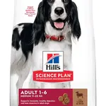 Hill's Science Plan Adult Medium krmivo pre psov s jahňacím a ryžou 14 kg